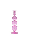 BUBBLE GLASS CANDLE HOLDER, ANNA+NINA