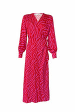 Bridget dress - red/pink