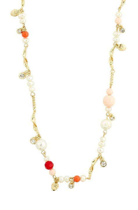 CARE CRYSTAL AND FRESHWATER PEARL NECKLACE