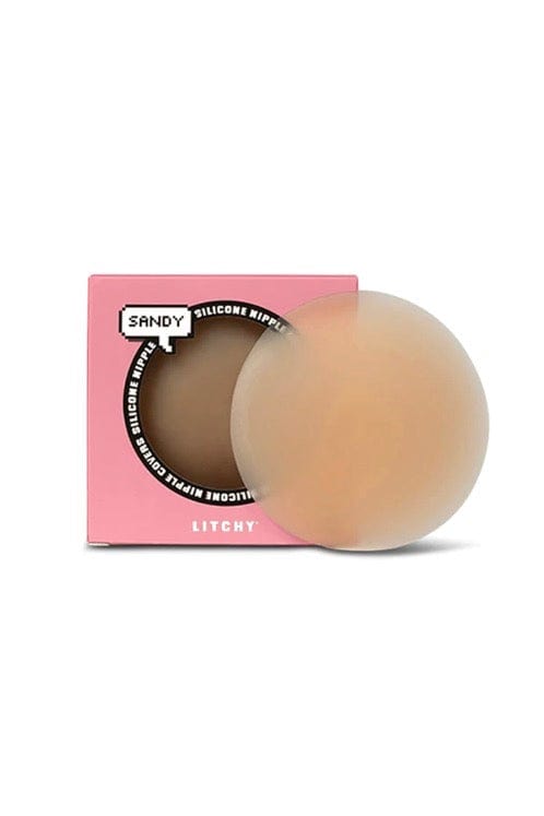 SILICONE NIPPLE COVERS, SANDY, LITCHY