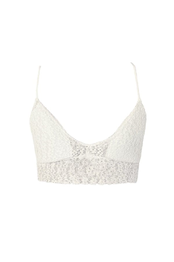 Claire bralette - wit