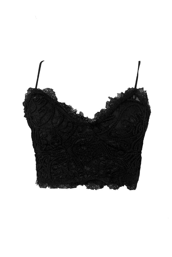 Elise bralette - black