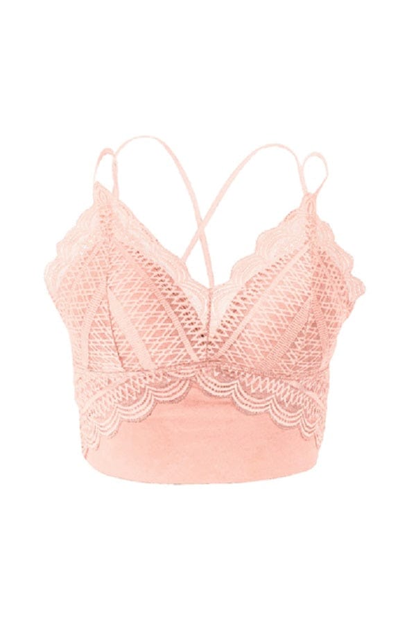 Olivia bralette - roze